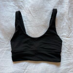 Lululemon Black Scoop Align Bra - like new